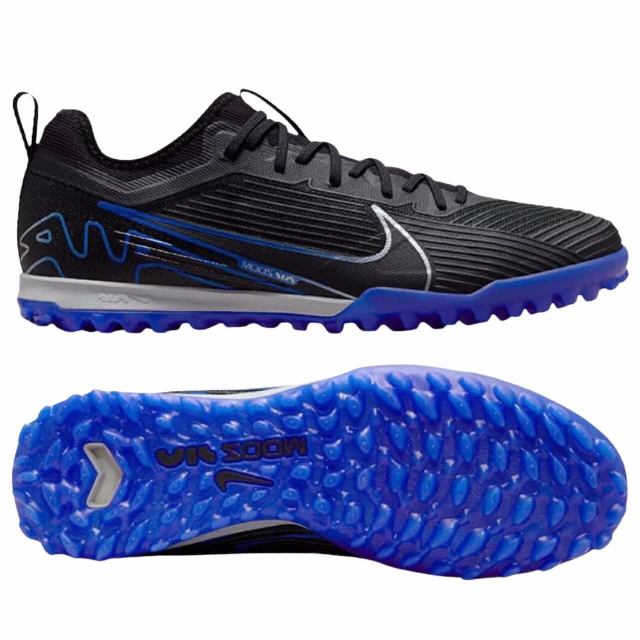 Hình ảnh giày Nike Vapor 15 Pro TF đen xanh DJ5605-040, chất lượng chính hãng cho sân cỏ nhân tạo