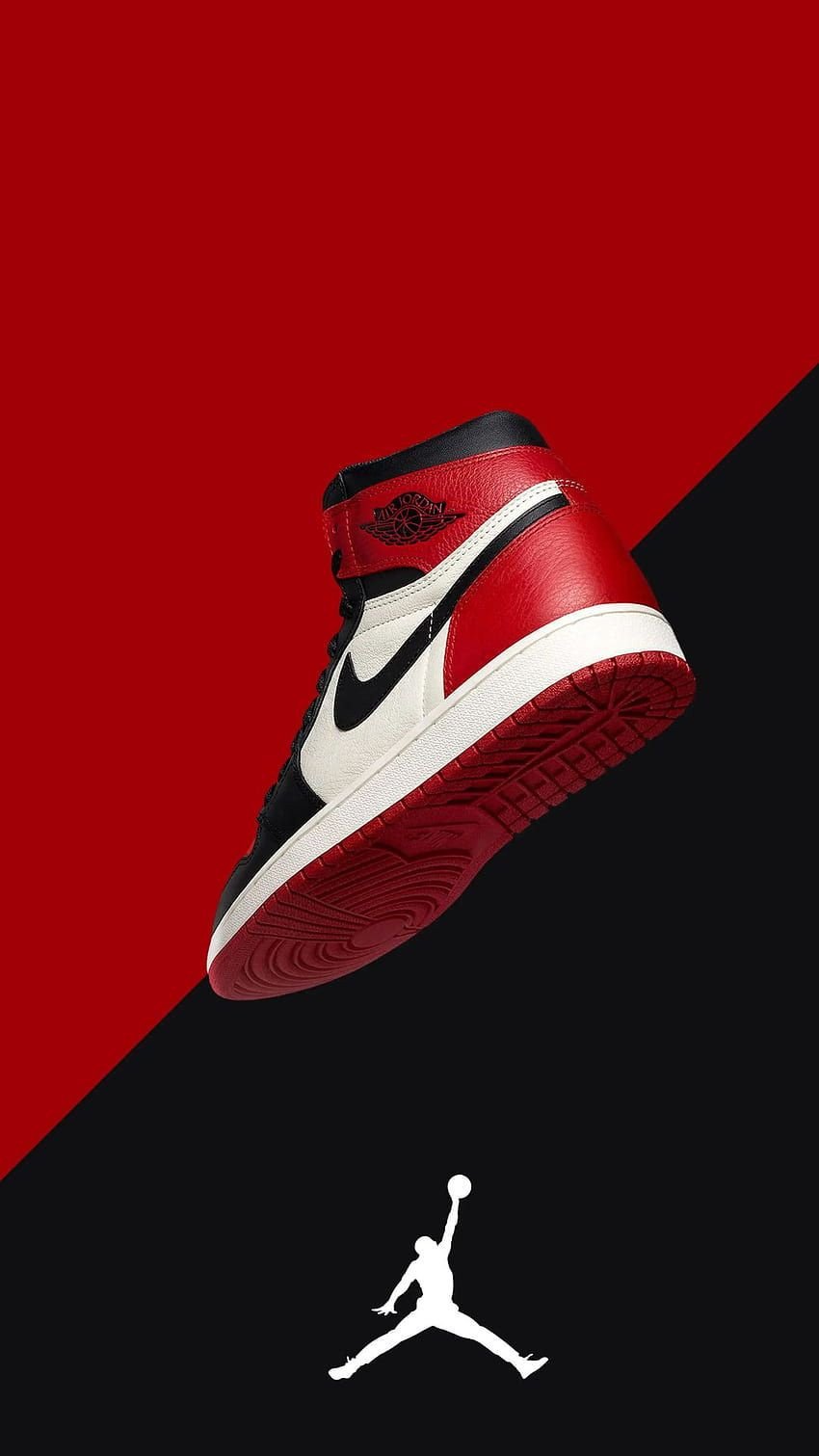 Hình nền giày Jordan Air Jordan 1 High OG trắng xanh