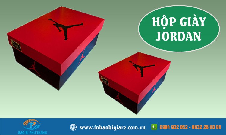 Hộp giày Nike Jordan phiên bản giới hạn với thiết kế cao cấp