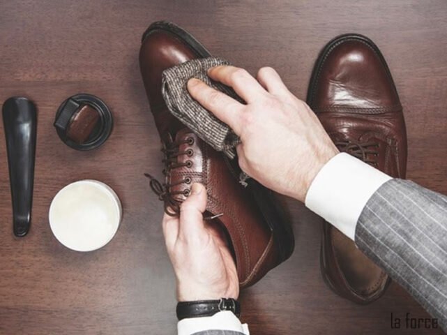 Hướng dẫn cách đánh bóng giày da, dụng cụ chăm sóc giày