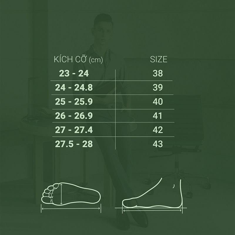 Hướng dẫn chi tiết cách đo size chân để chọn giày da nam đẹp vừa vặn