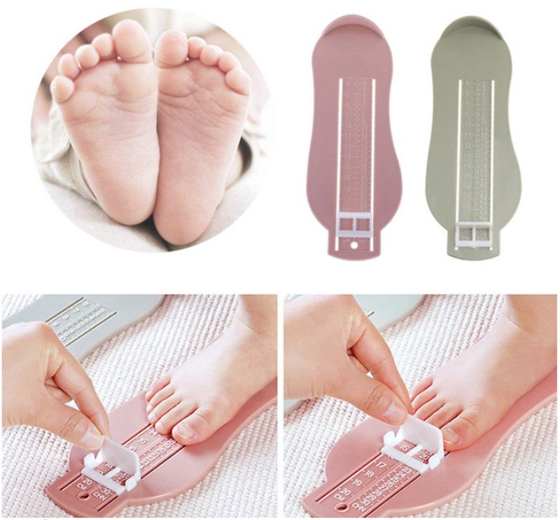 Hướng dẫn đo chiều dài bàn chân của bé dưới 3 tuổi để chọn size giày chính xác, ví dụ cho chân 18cm