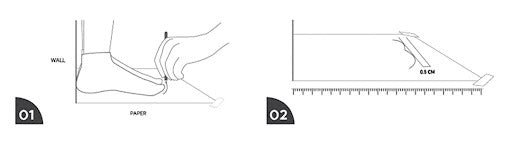 Hướng dẫn đo chiều dài bàn chân để chọn bảng size giày Skechers phù hợp