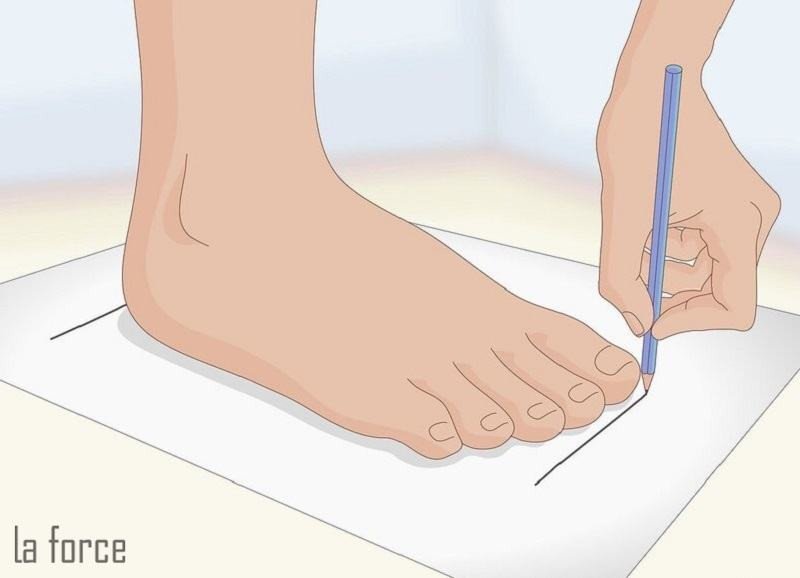 Hướng dẫn đo chiều dài bàn chân để xác định size giày US nam chính xác