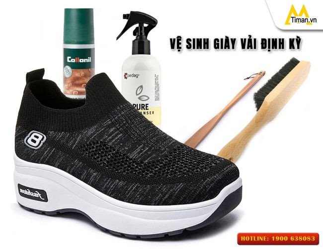 Hướng dẫn vệ sinh giày lười vải nữ giúp duy trì độ bền và vẻ đẹp ban đầu