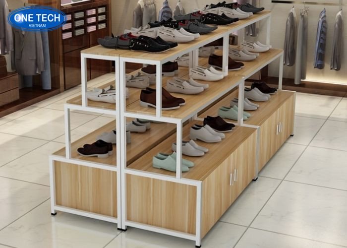 Kệ bậc thang để giày dép cao cấp