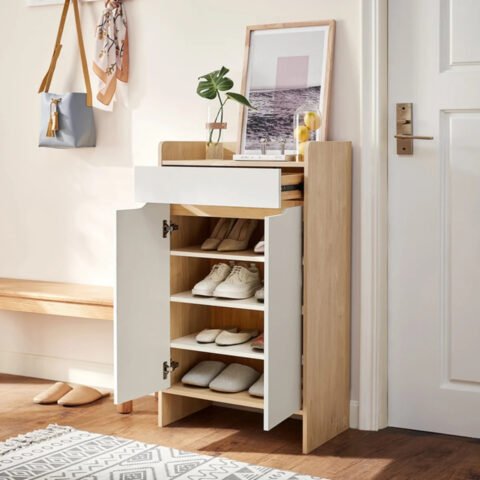 Kệ để giày dép thông minh Rosalind bằng gỗ