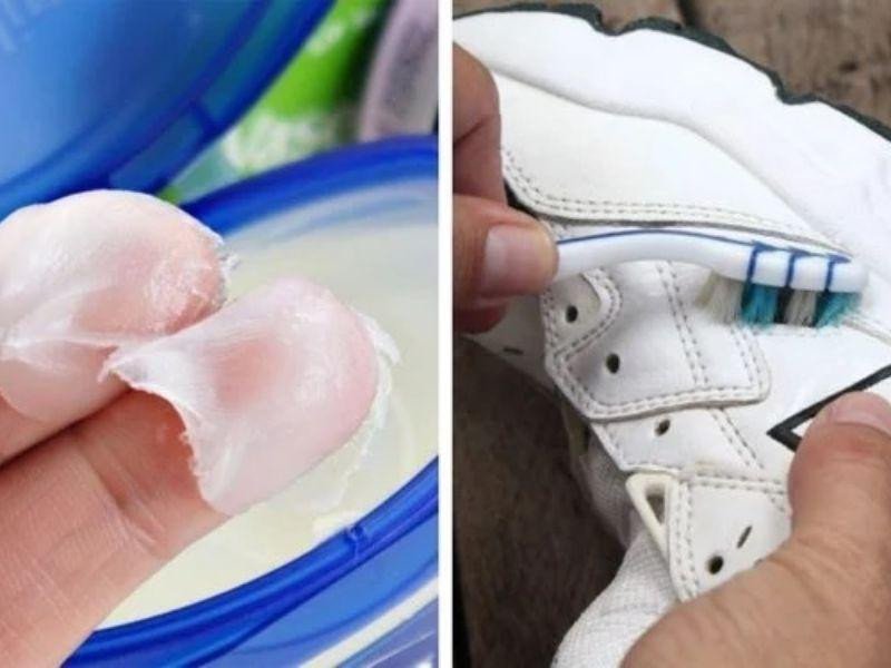 Kem dưỡng ẩm làm mềm chất liệu da giày sneaker