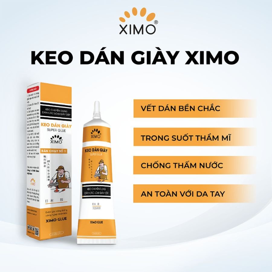 Keo dán giày thể thao Ximo