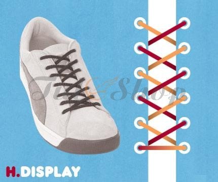 kiểu buộc dây giày New Balance Display tinh tế