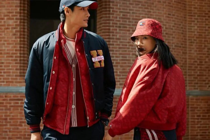 Logo và biểu tượng thương hiệu Tommy Hilfiger, khẳng định phong cách cho giày Tommy nữ