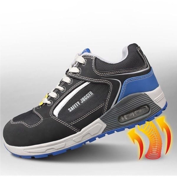 Lớp lót và cấu trúc bên trong của giày bảo hộ Safety Jogger Raptor S1P, đảm bảo sự thoải mái
