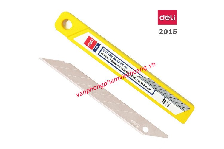 lưỡi dao rọc giấy deli deli 2015