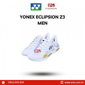 Mẫu giày cầu lông Yonex Eclipsion Z3 nam, với thiết kế hiện đại và công nghệ hỗ trợ người chơi
