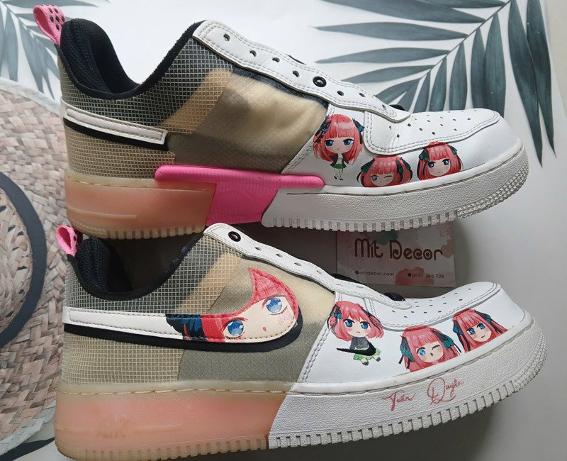 Mẫu giày custom tại TPHCM