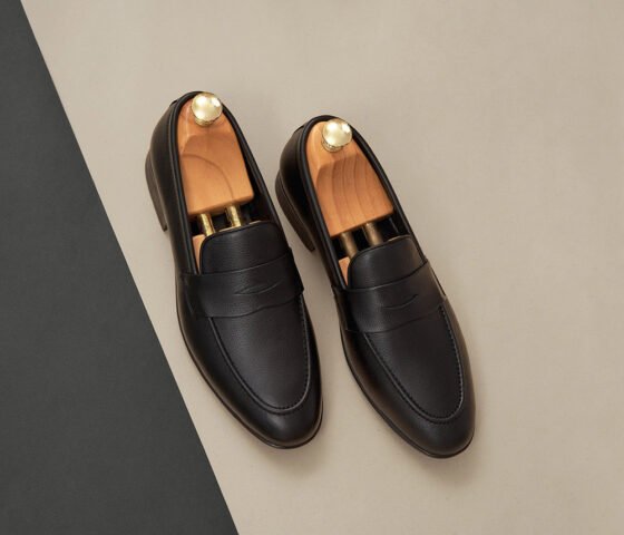 Mẫu giày lười nam 2024 Penny Loafer cổ điển