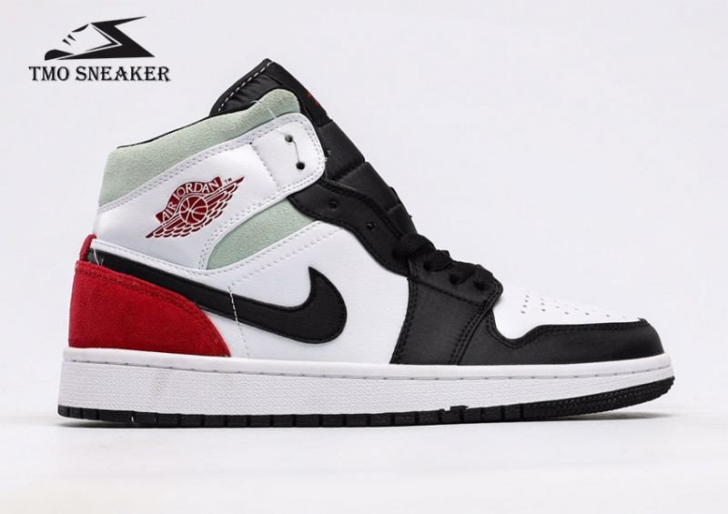 Mẫu giày sneaker hot 2025 Nike Air Jordan 1 Mid SE Track Red cá tính