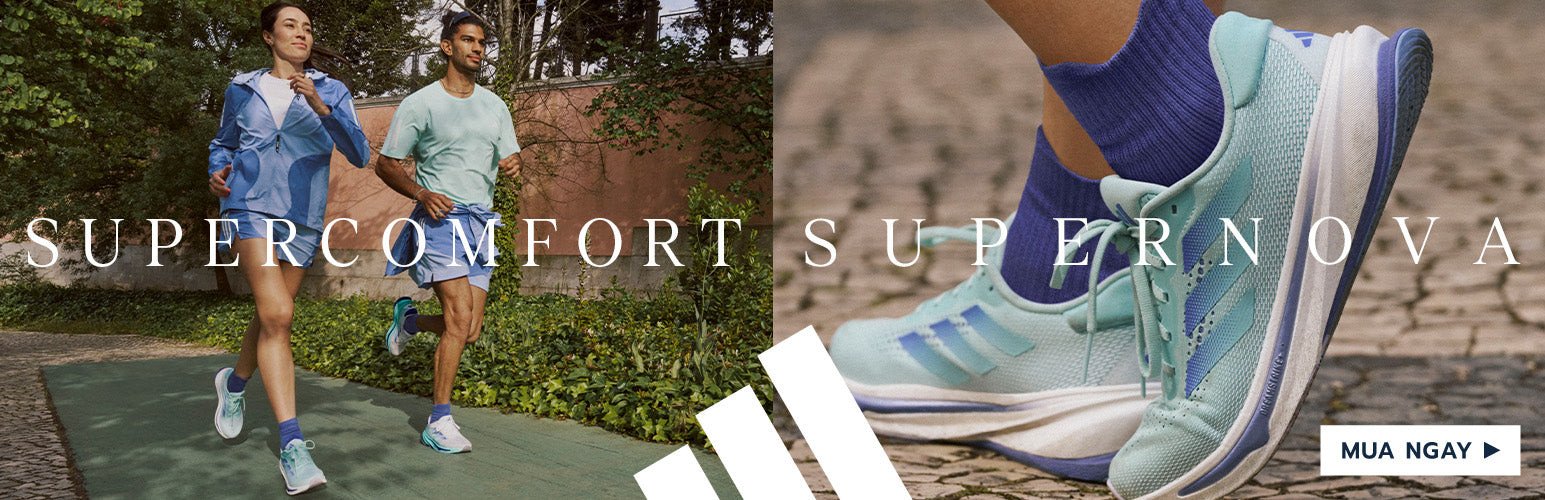 Mẫu giày thể thao chạy adidas Ultraboost nổi bật với đệm Boost êm ái