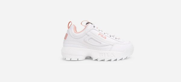 Mẫu giày thể thao chunky Fila Disruptor 2 trắng kinh điển