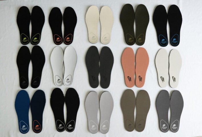 Miếng lót giày Nike Jordan 1 chính hãng với thiết kế đệm êm ái.