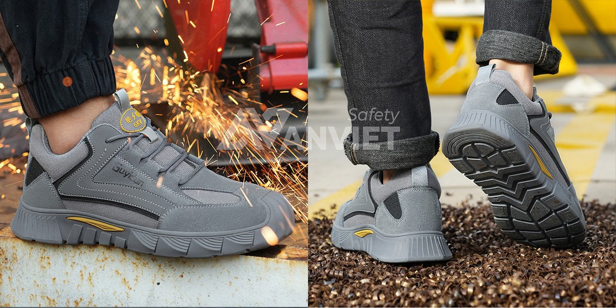 Đảm Bảo An Toàn Tuyệt Đối Với **Giày Bảo Hộ Chống Trượt** Tối Ưu
