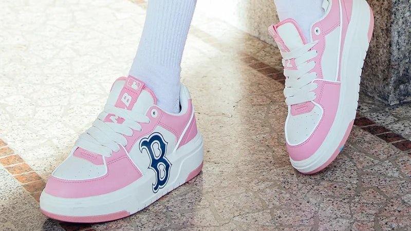 MLB Chunky Liner Candy Pop Pink Boston Red Sox là mẫu giày chunky sneaker được giới trẻ săn đón