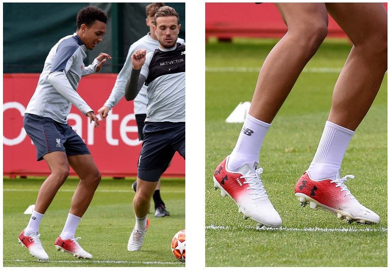 Một đôi giày đá bóng Under Armour với thiết kế bền bỉ, phù hợp cho tập luyện