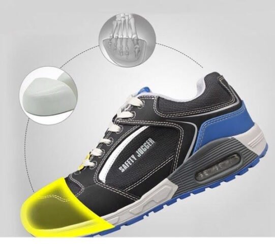 Mũi giày Composite của giày bảo hộ Jogger Raptor chống dập ngón hiệu quả
