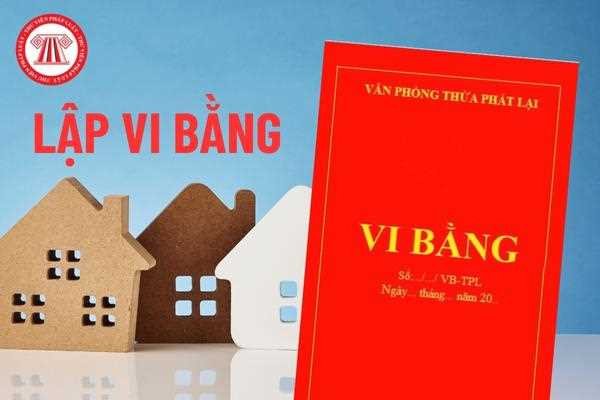 Người dân tiến hành lập vi bằng để ghi nhận sự kiện giao dịch nhà đất, một hành vi pháp lý cần được hiểu rõ về giá trị.