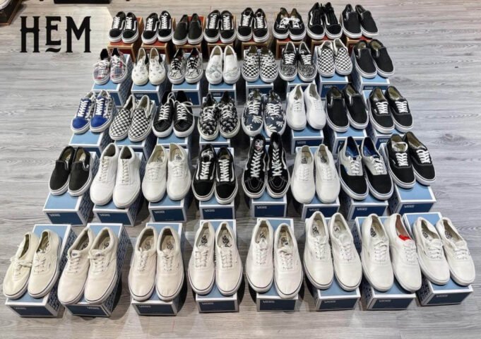 Nhiều loại giày sneaker 2hand real mới 99.9%