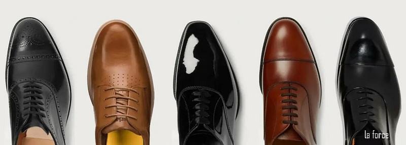 Nhiều loại mũi giày tây khác nhau