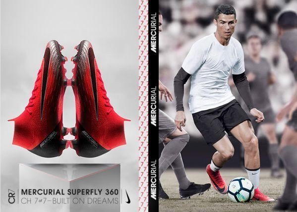 Nike Mercurial Superfly CR7 Chapter 7 Built On Dreams kết thúc bộ sưu tập Chapter với cảm hứng từ sợi carbon