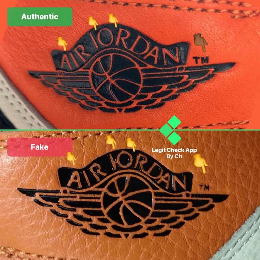 Phân tích logo Jordan Wings để nhận biết Jordan fake