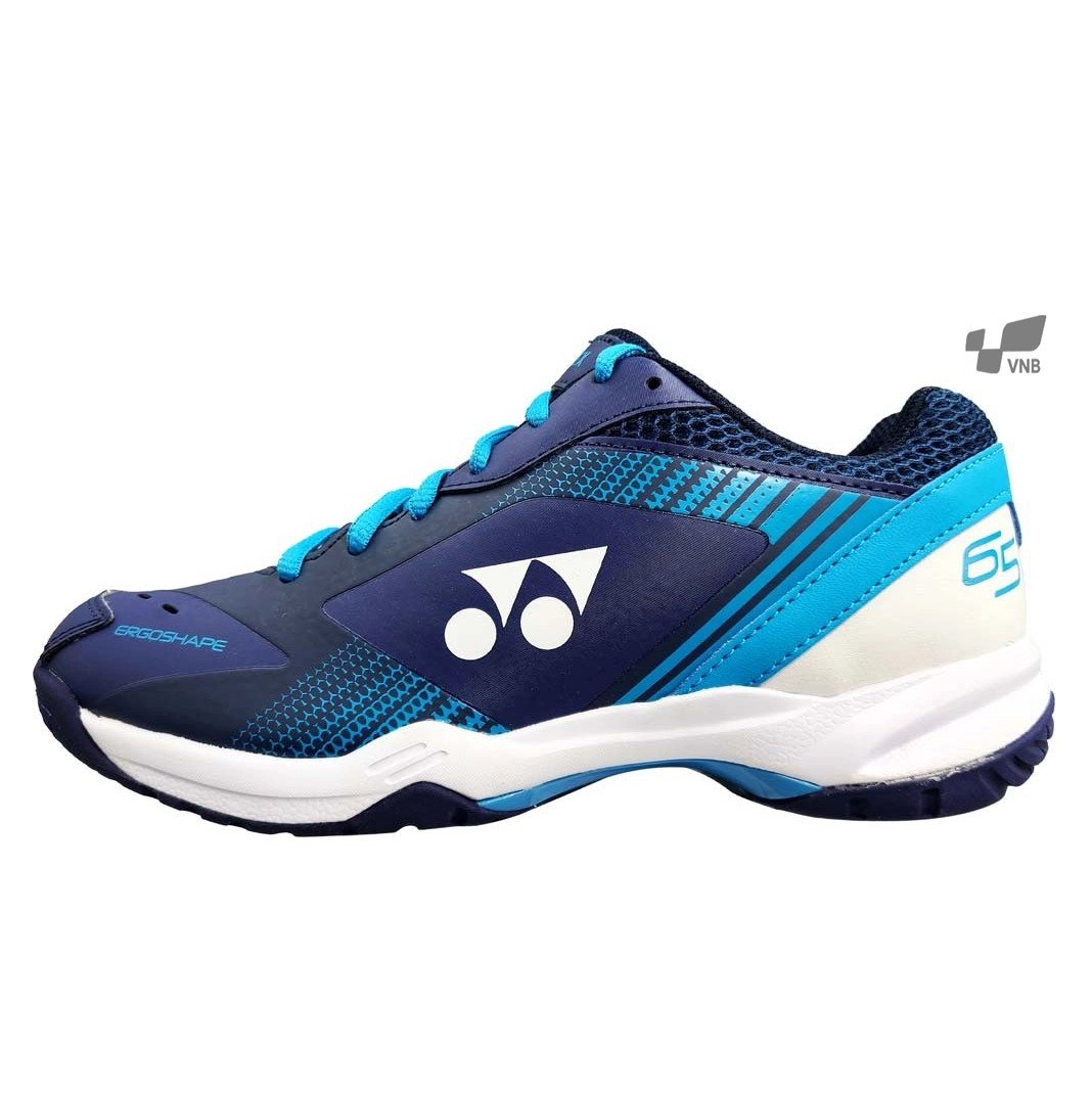 Phiên bản giày cầu lông SHB65X3 màu xanh navy bền bỉ