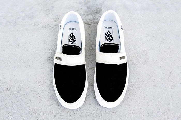 Phiên bản giới hạn giày sneaker quai dán nam Vans x Fear Of God đình đám