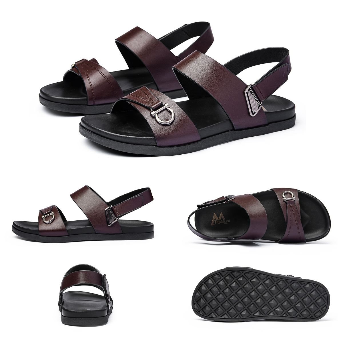 Phối đồ linh hoạt với giày sandal nam công sở, từ thanh lịch đến năng động.