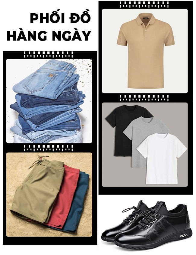 Phối giày lười nam với quần kaki và áo khoác thanh lịch