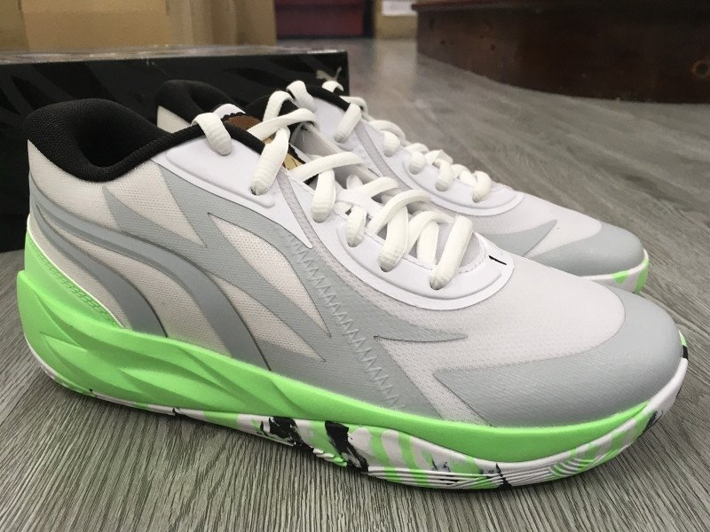 Puma MB.02 Lo Jr LaMel O, giày bóng rổ outdoor ngon với đệm Nitro Foam