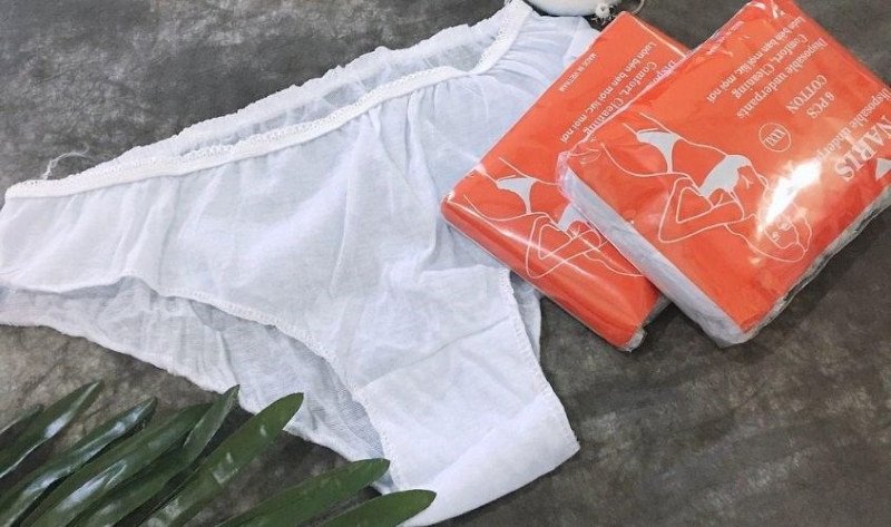 Quần lót giấy nữ du lịch
