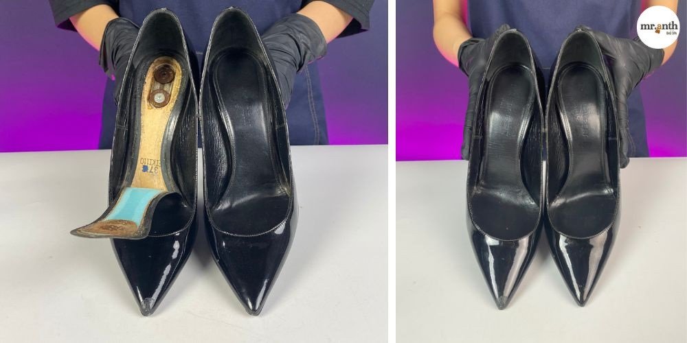 Rủi ro khi chọn tiệm sửa giày thể thao không uy tín, dẫn đến hư hỏng nặng hơn.