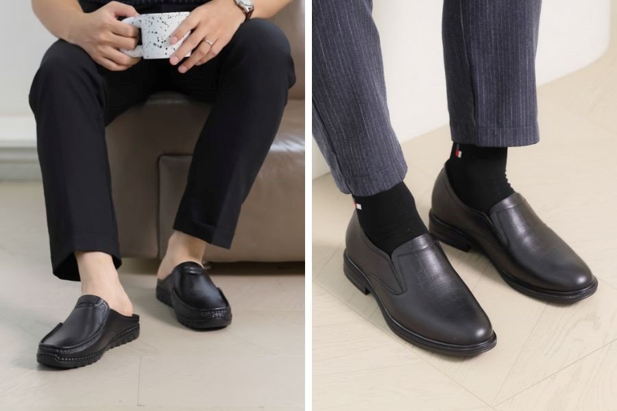 Sản phẩm giày đa dạng, bao gồm cả sneaker, từ thương hiệu lâu đời Giày Hồng Thạnh tại Gò Vấp