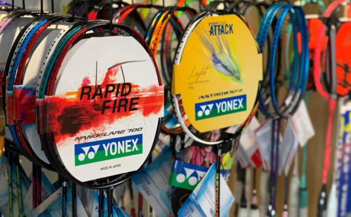 Sản phẩm thể thao Yonex Nhật Bản với công nghệ tiên tiến