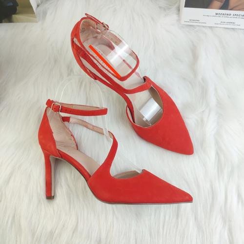 Sandal cao gót nữ da thật kiểu dáng thanh lịch