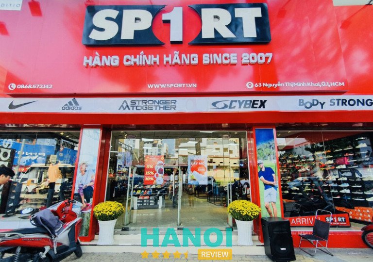 Siêu thị thể thao Sport1 nổi bật với các thương hiệu giày sneaker chính hãng