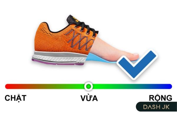 Sơ đồ quy đổi size giày Nhật Bản