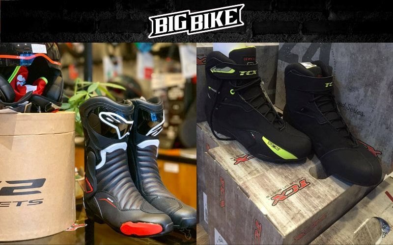 Sự đa dạng của các mẫu giày bảo hộ moto từ nhiều thương hiệu