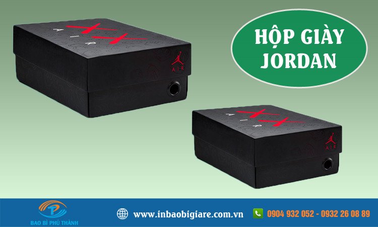 Sự đa dạng trong mẫu mã hộp giày Nike Jordan