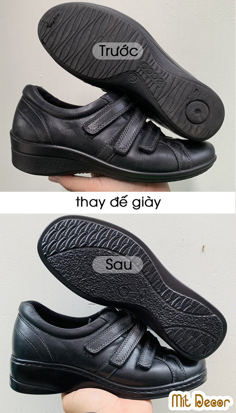 sửa giày thể thao bị hư đế