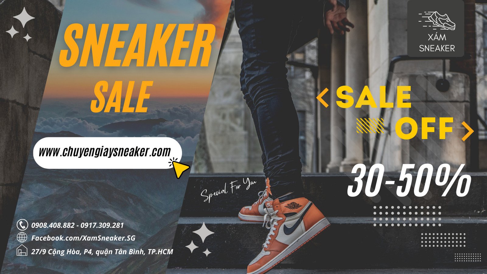 Swagger Sneaker cung cấp giày sneaker rep 11 chất lượng cao