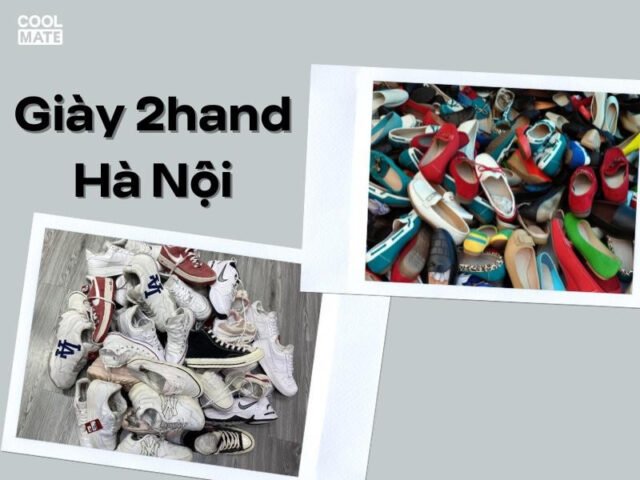 Thị trường giày 2hand Hà Nội sôi động